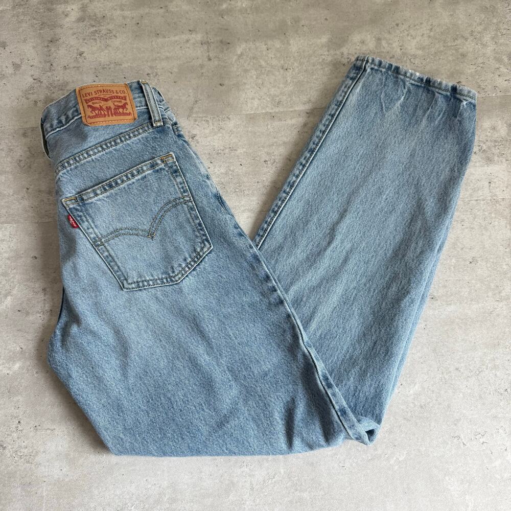 Levi's Light Blue Straight Leg Jeans
